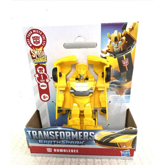 4 Transformers EarthSpark 1-Step Megatron Bumblebee Terran Optimus Figure 4" - Picture 8 of 10